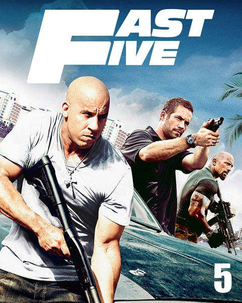 Fast Five – Extended Edition (HD) Vudu / Movies Anywhere Redeem