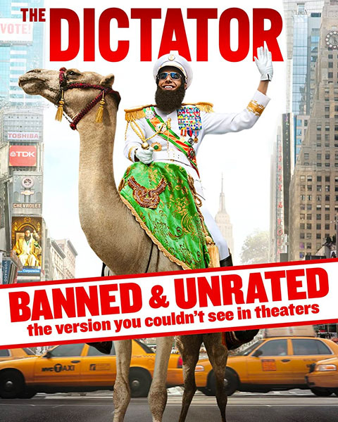 The Dictator: Banned And Unrated (HDX) Vudu Redeem