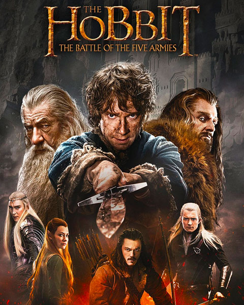The Hobbit: The Battle Of The Five Armies (HD) Vudu / Movies Anywhere Redeem