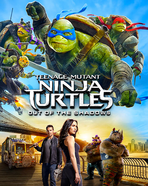 Teenage Mutant Ninja Turtles: Out Of The Shadows (HDX) Vudu Redeem