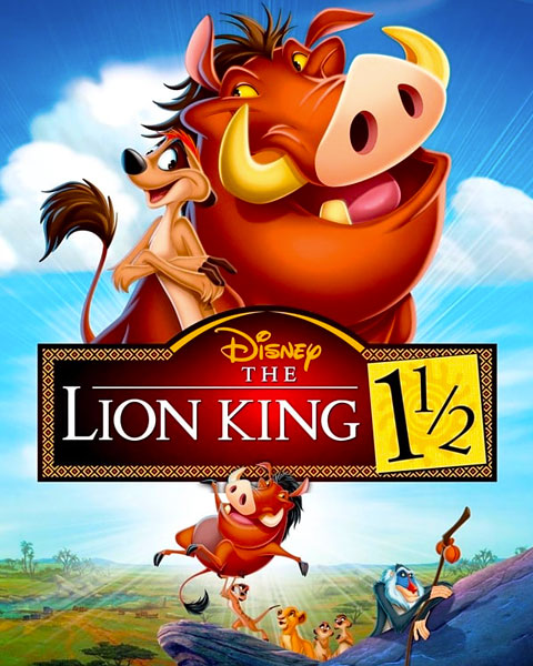 The Lion King 1 1/2 (HD) Google Redeem (Ports To MA)