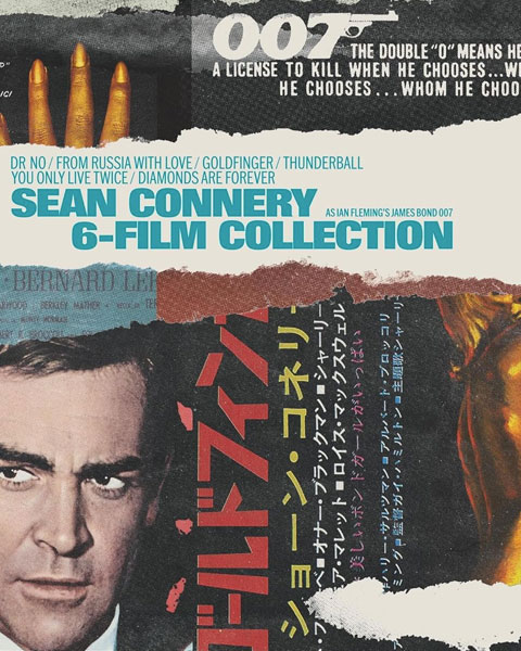 James Bond: Sean Connery Collection (4K) Vudu/Fandango Redeem