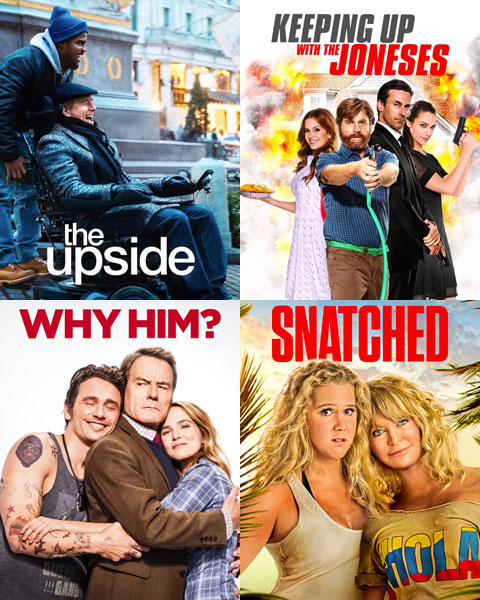 4-Film ITunes Comedy Bundle 2 (HD) ITunes Redeem