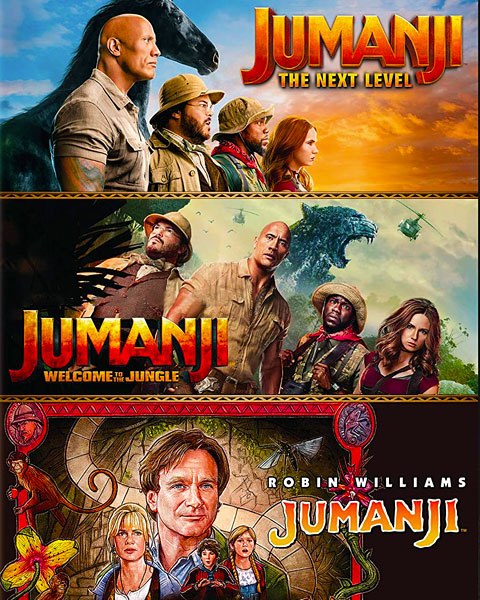 Jumanji 3-Film Collection (SD) Movies Anywhere Redeem