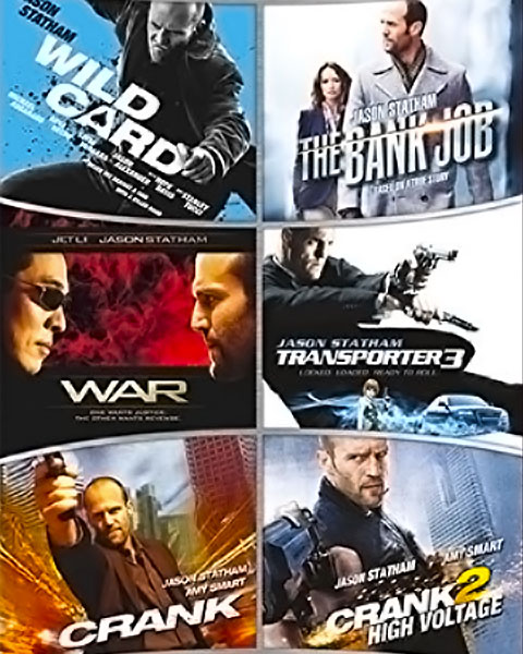 Jason Statham 6-Film Collection (HDX) Vudu Redeem