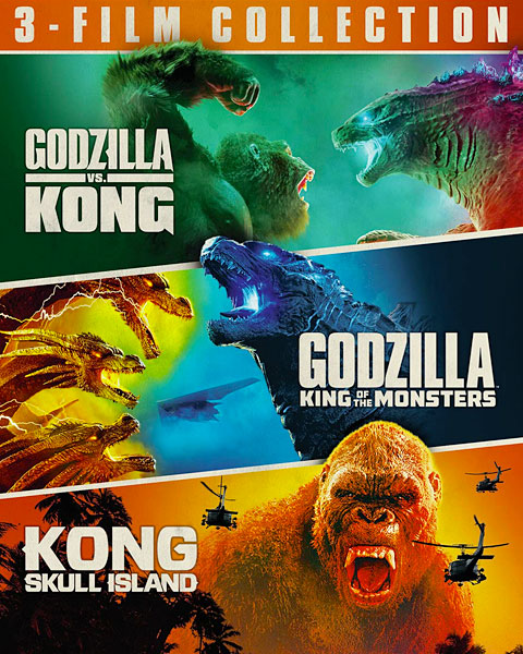 Godzilla & Kong 3-Film Collection