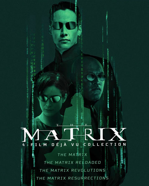 Matrix 4-Film Deja Vu Collection (4K) Vudu / Movies Anywhere Redeem