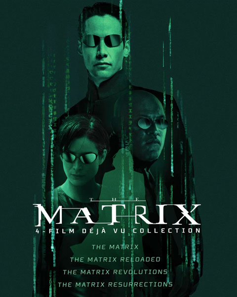 Matrix 4-Film Deja Vu Collection (4K) Vudu/Fandango OR Movies Anywhere Redeem