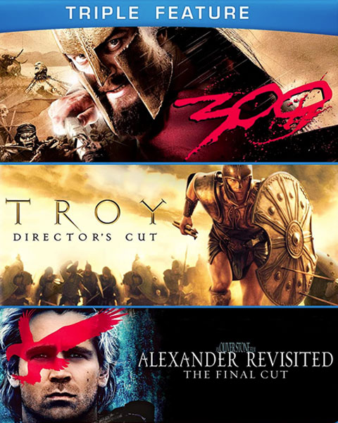 300 / Alexander Revisited / Troy (HD) Movies Anywhere Redeem