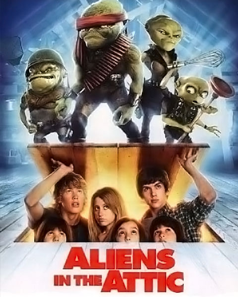 Aliens In The Attic (HD) Movies Anywhere Redeem