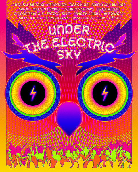 Under The Electric Sky (HD) ITunes Redeem